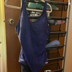 Speedo Purple Patterned Swimwear